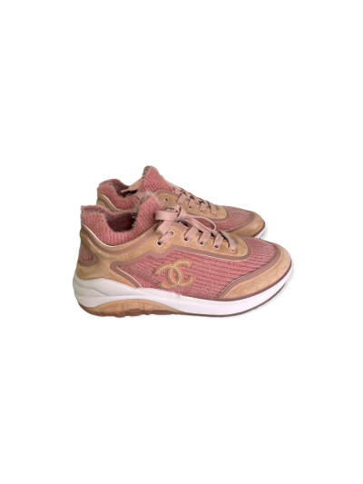 Sneakers Chanel Rose Pointure 37.5